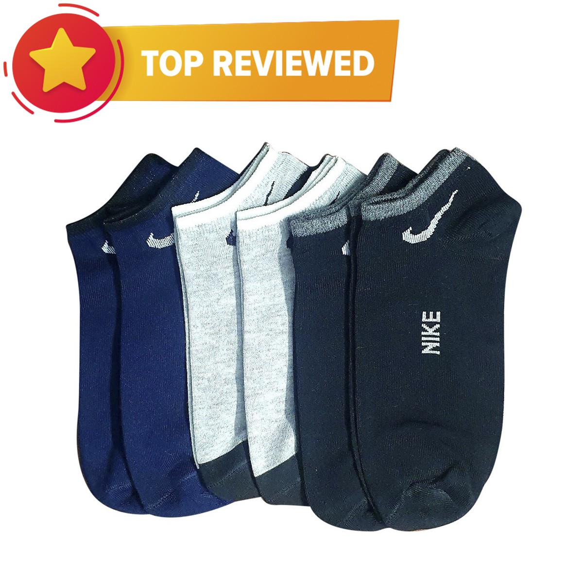 Comfortable Cotton Socks for Men's, 4 Pairs Combo and Type - Ankle Socks